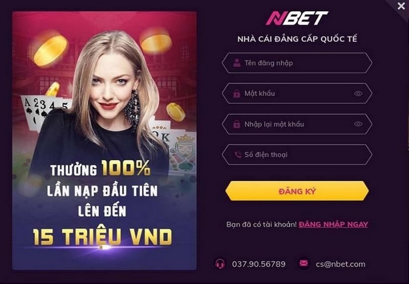Hướng dẫn đăng ký NBET chi tiết nhất cho người chơi mới 2 Xác Nhận Đăng Ký Nbet Khi Thông Tin Cung Cấp Đã Hợp Lệ